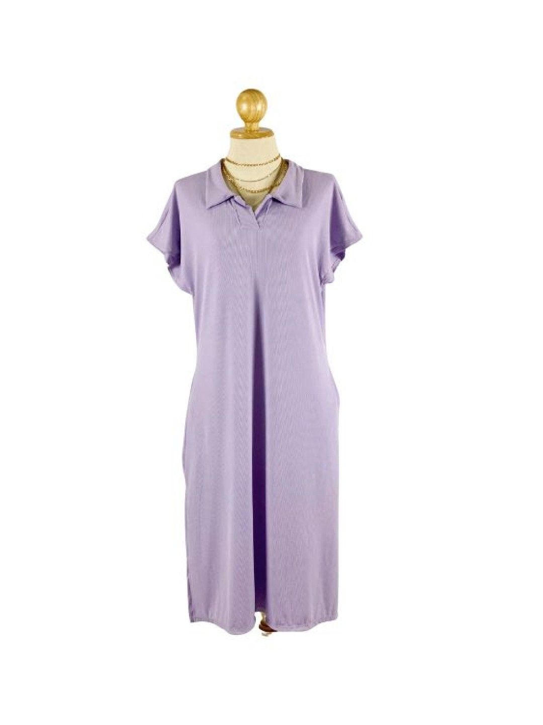 Mama Brand PH Batwing Collar Breastfeeding Maxi Dress