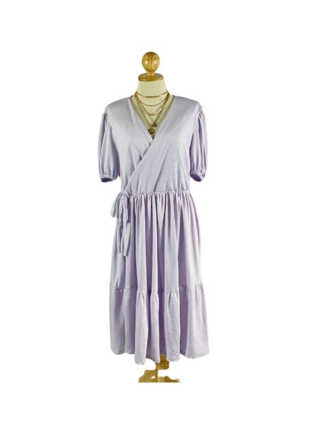 Mama Brand PH Bella Maternity Breastfeeding Dress (Lilac- Image 1)