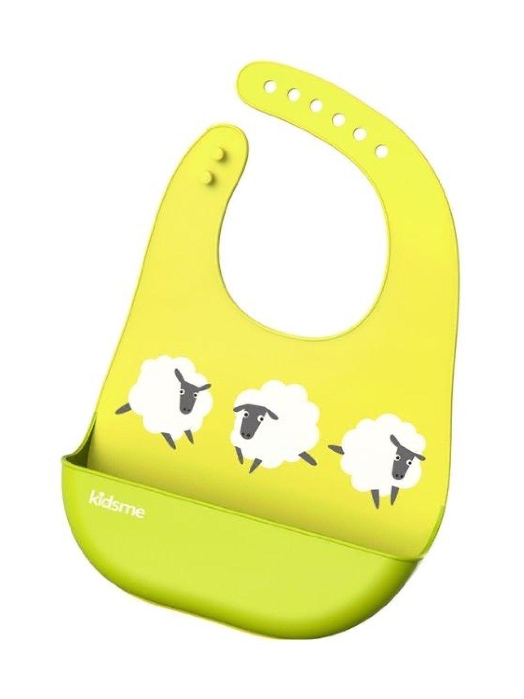 Kidsme Easy Clean Bib (Lime- Image 1)