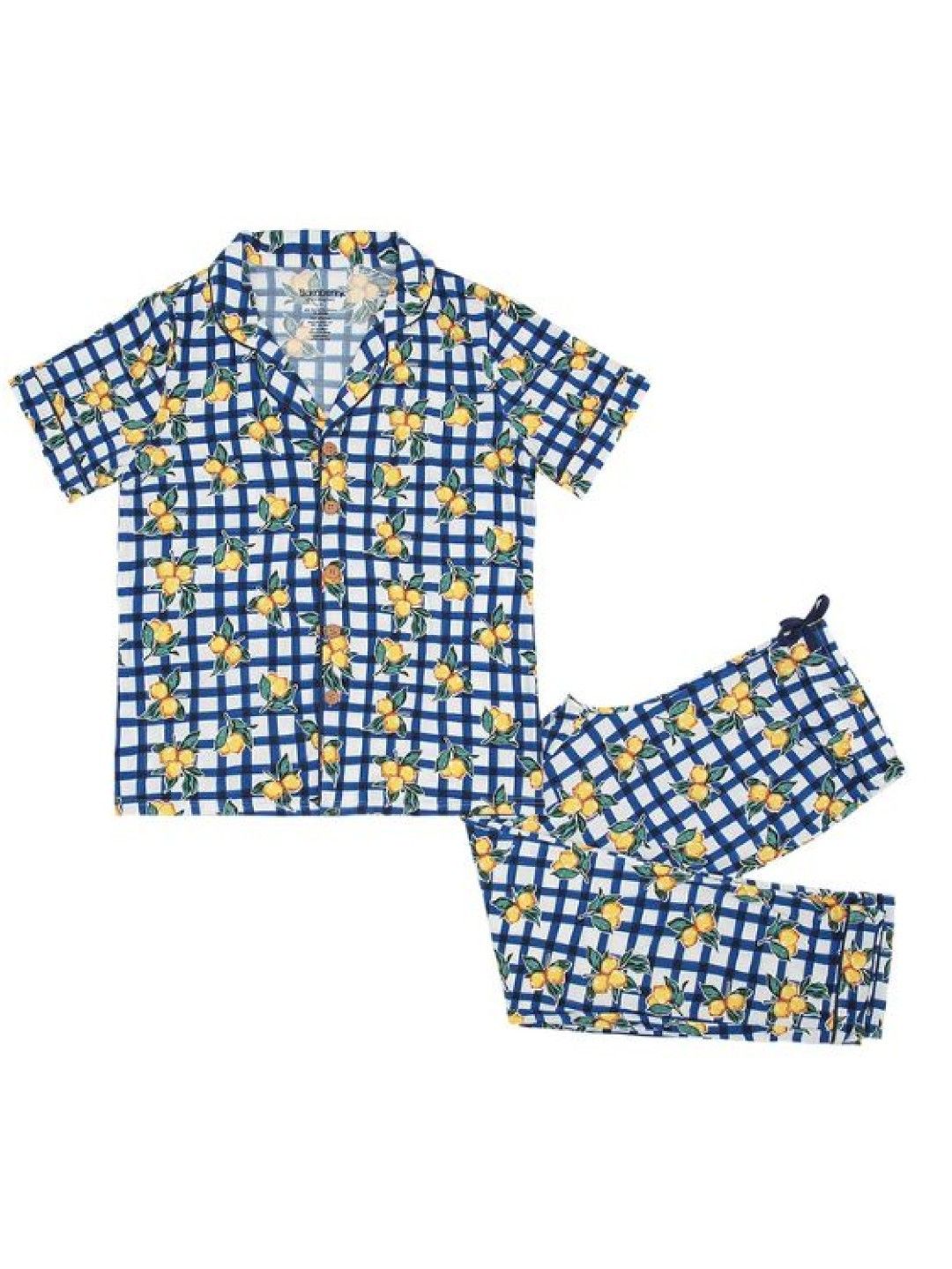 Bamberry Baby Mom and Kids Gift Box Bundle - Limone (Medium Adult Pajama Set) (No Color- Image 2)