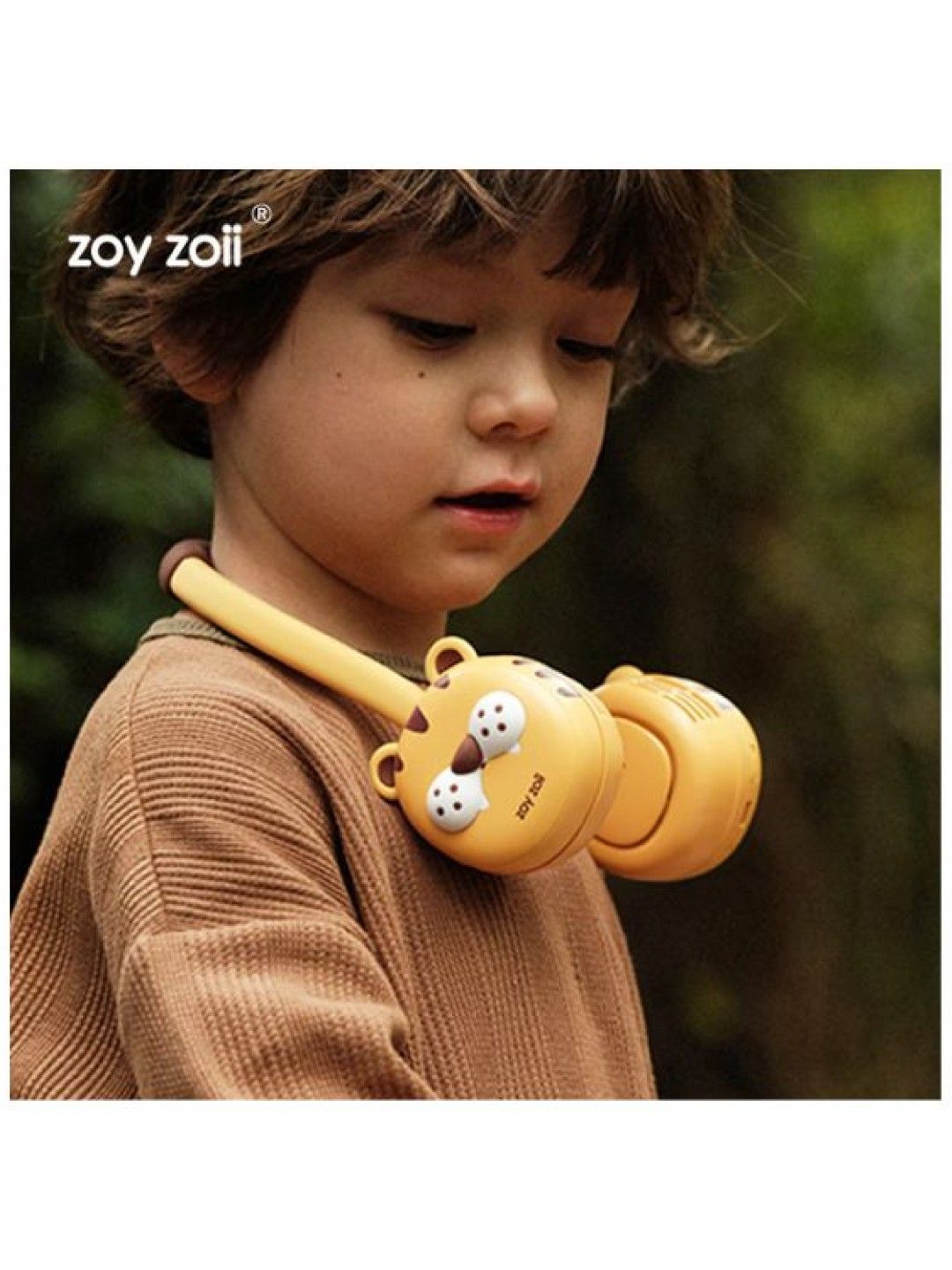 Zoy Zoii F18 Animal Series Portable Neck Fan - Lion (No Color- Image 3)