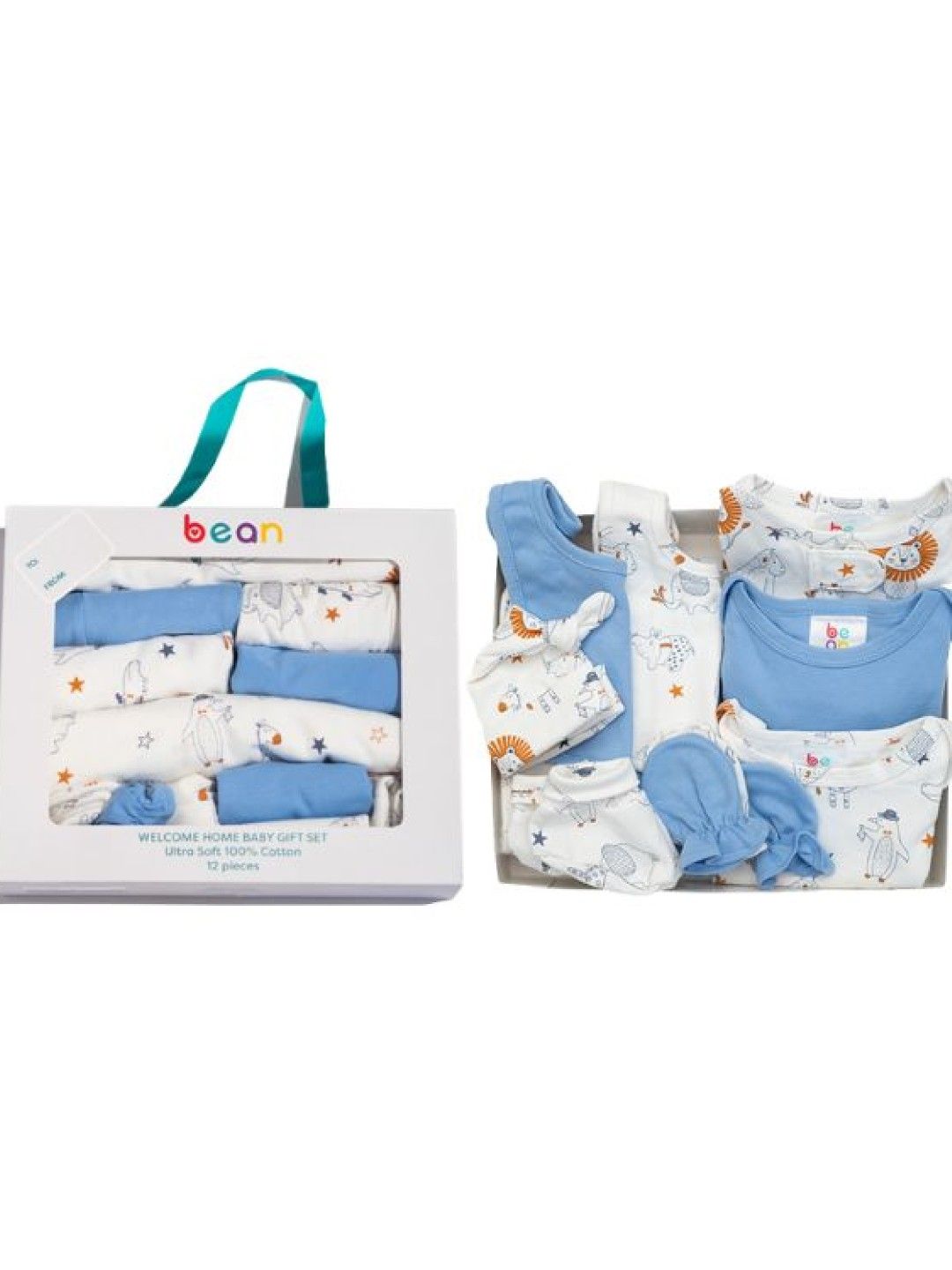 bean fashion Baby Wear Gift Set 12 pcs (Lion- Image 3)