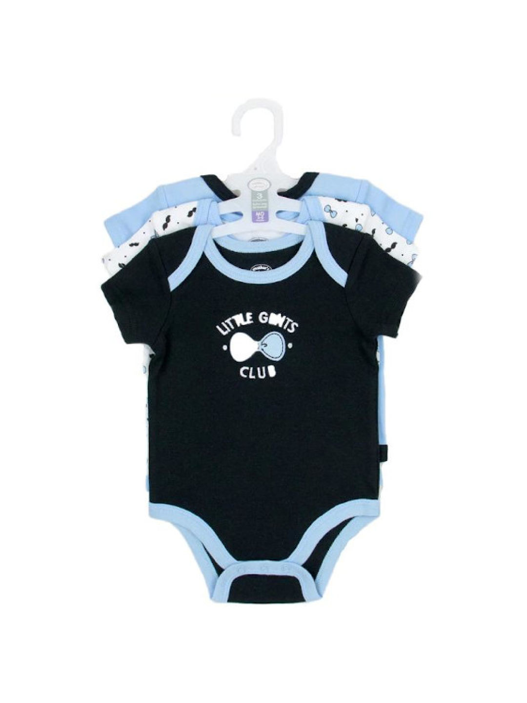 Mother's Choice Little Gents Collection Bodysuit 3-Pack