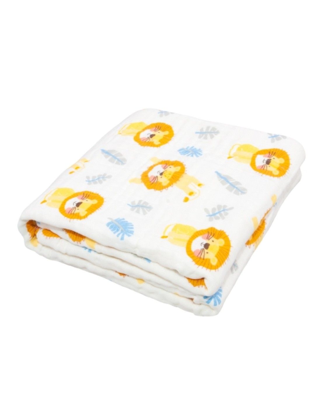 Kozy Blankie 100% Cotton Premium Multi-Purpose Muslin Cloth - Little King (No Color- Image 1)