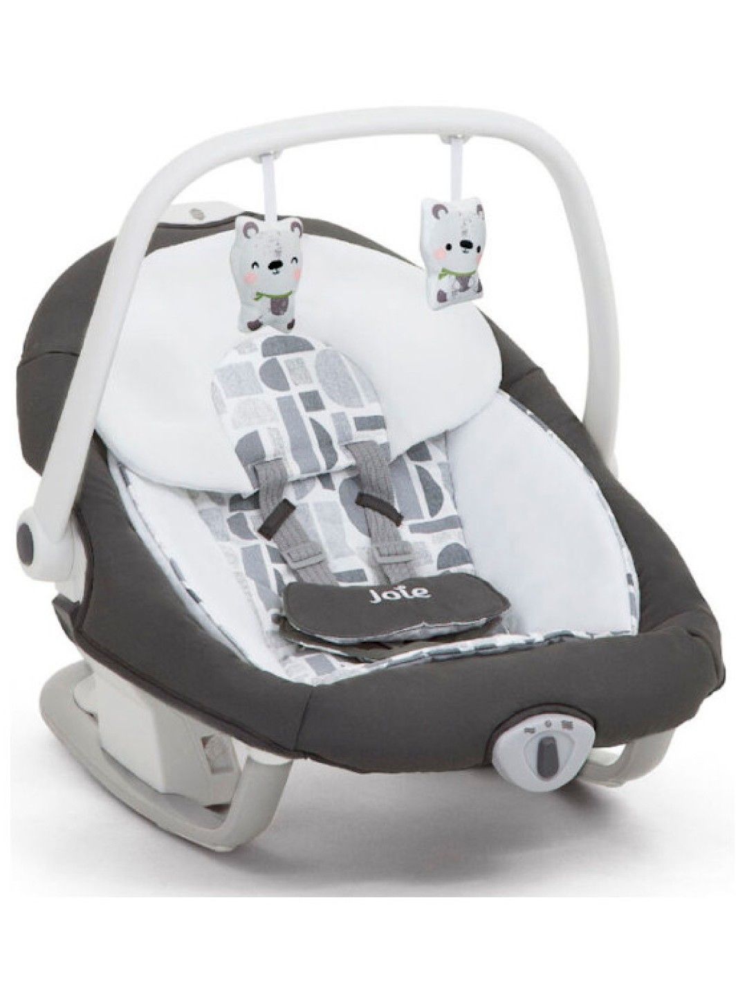 Joie Serina 2in1 Portable Rocker and Baby Bouncer (Logan- Image 4)