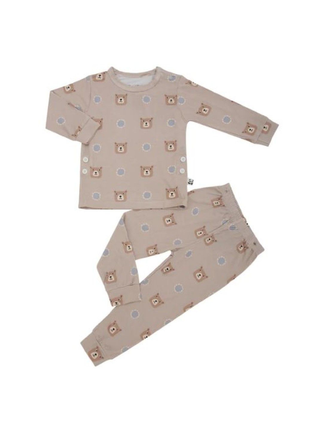Bamberry Baby Long Sleeves Pajama Set (Bear) (No Color- Image 1)