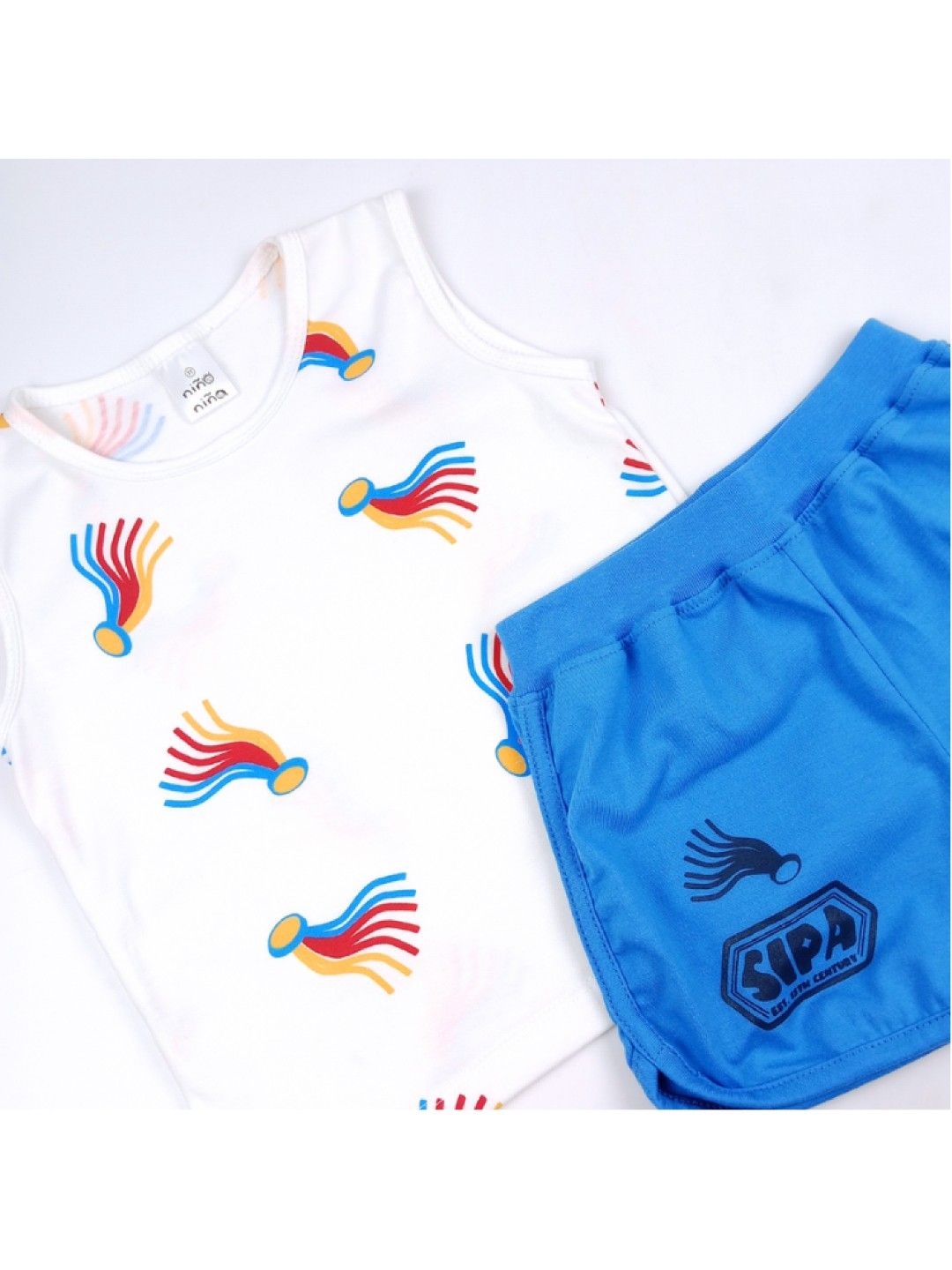 Looms Toddler Boys Tank Top and Shorts Set Larong Atin Collection (No Color- Image 4)