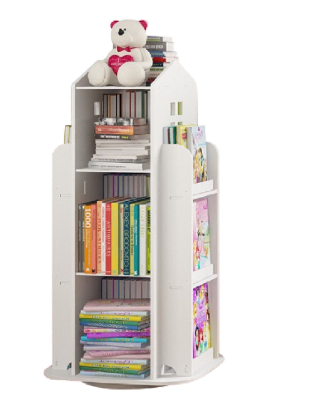 Hamlet Kids Room Lorwyn Kids Rotating Bookshelf (White- Image 2)