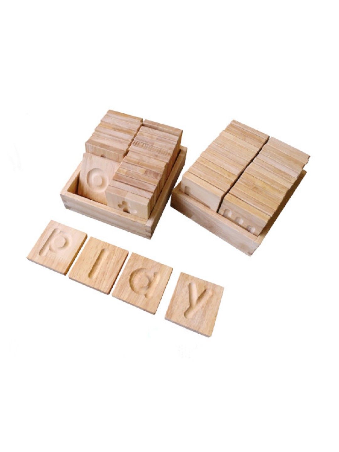 Q Toys Lowercase Letters Spelling Tiles