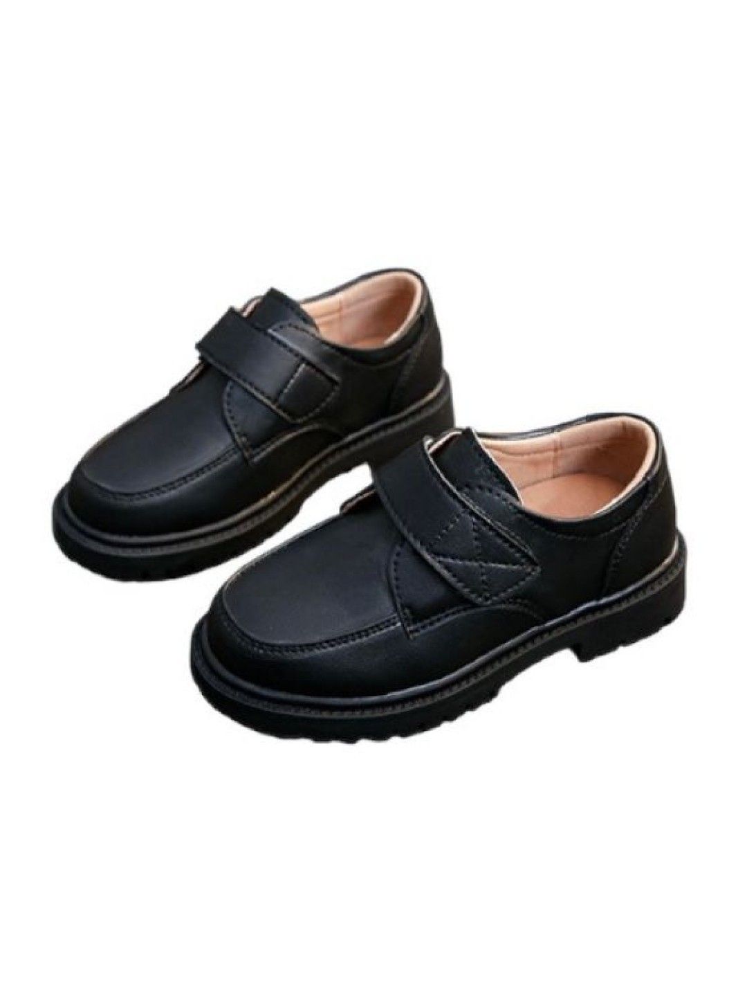 Seams 195 Lucas School Shoes (Black- Image 1)