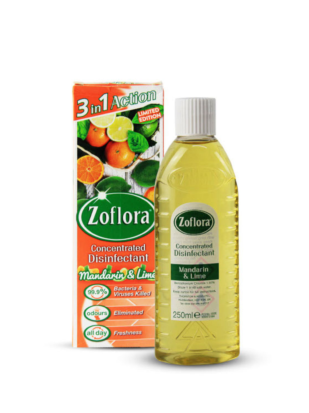 Zoflora Mandarin & Lime Disinfectant (250ml)