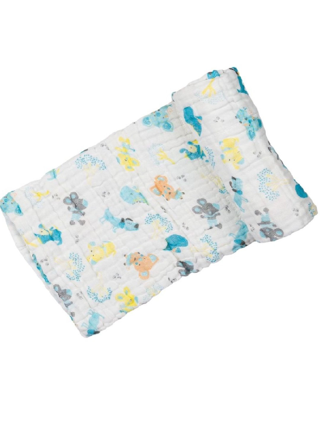 Swaddies PH Bears Multipurpose Muslin Cloth (No Color- Image 1)