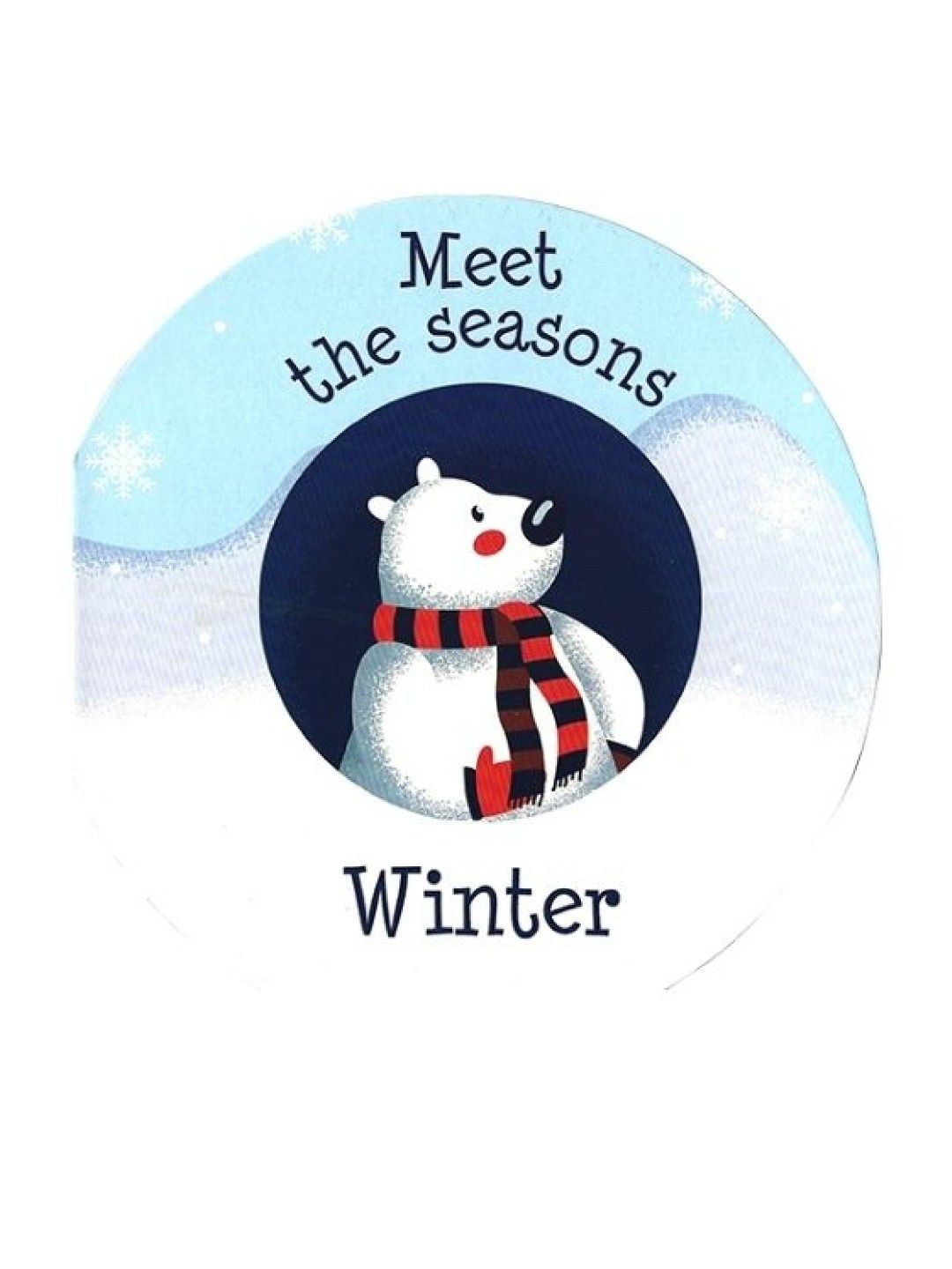 Learning is Fun Meet The Seasons - Winter (No Color- Image 1)