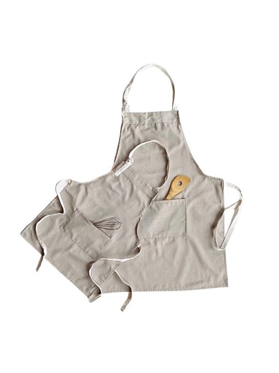 Compact Creatives Mom And Me Cooking Pinafore Adjustable Apron Set 100% Cotton - Adult