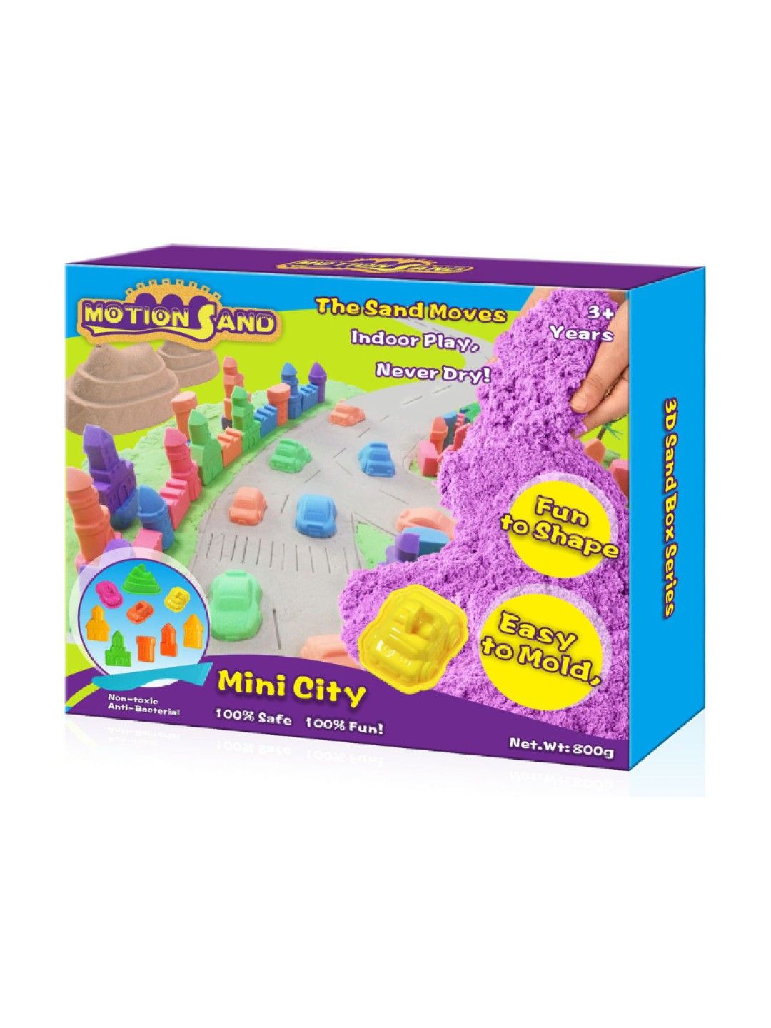 Motion Sand 3D Sand Box Mini City (No Color- Image 1)