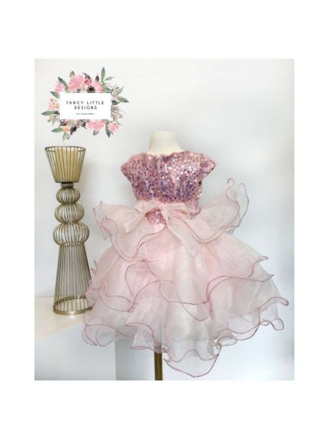 Fancy Little Designs MYN Dress (Pink- Image 3)