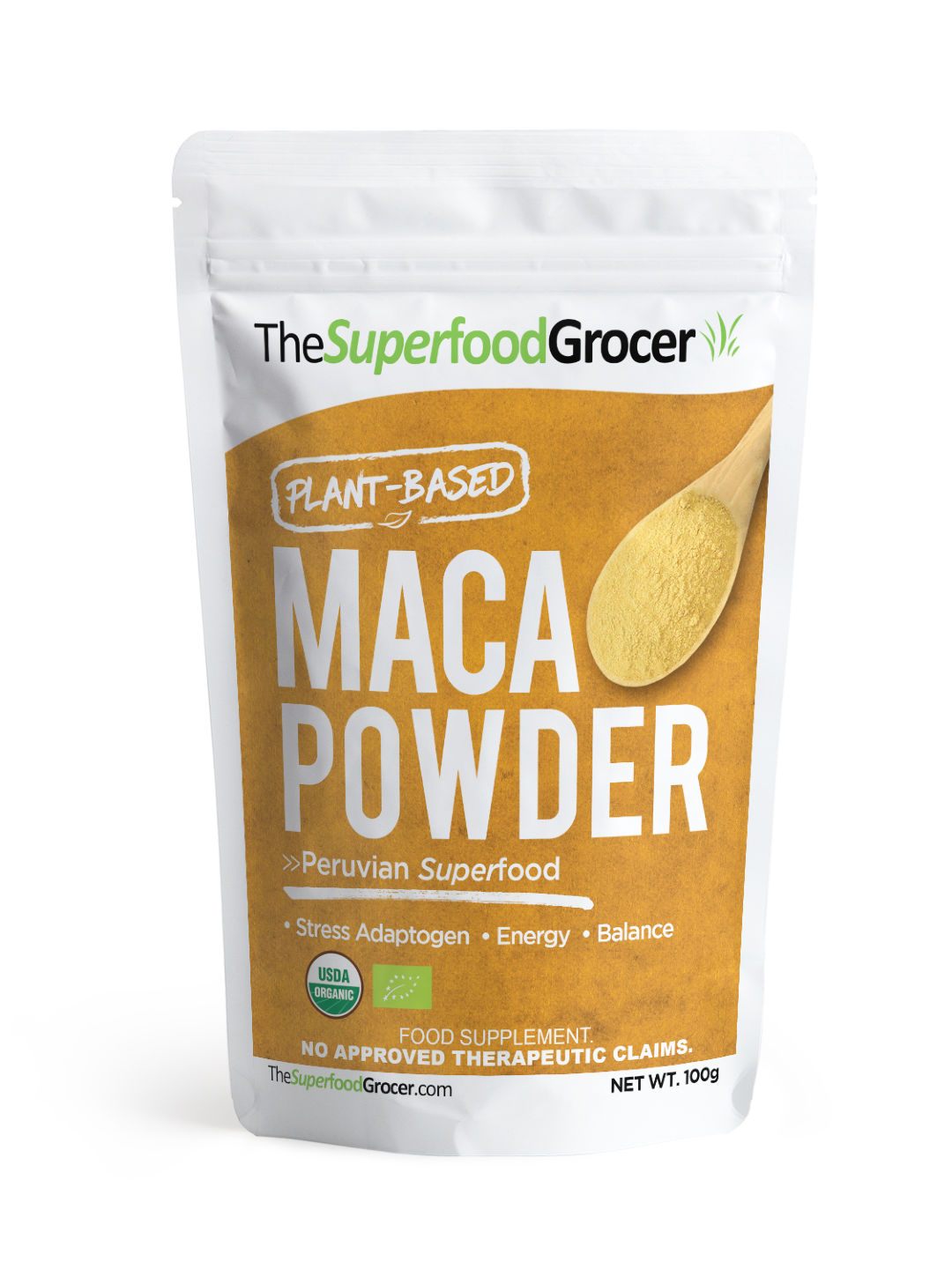 The Superfood Grocer Organic Maca Powder (100 g) (No Color- Image 1)