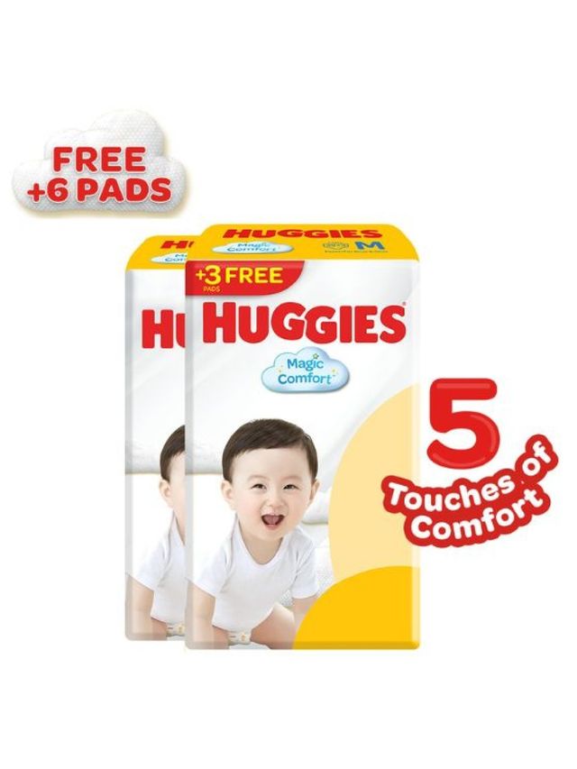 Huggies Magic Comfort Pants Medium 42 pcs x 2-pack (84 pcs)