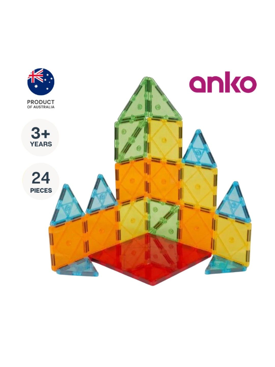 Anko Magnetic Blocks Playset