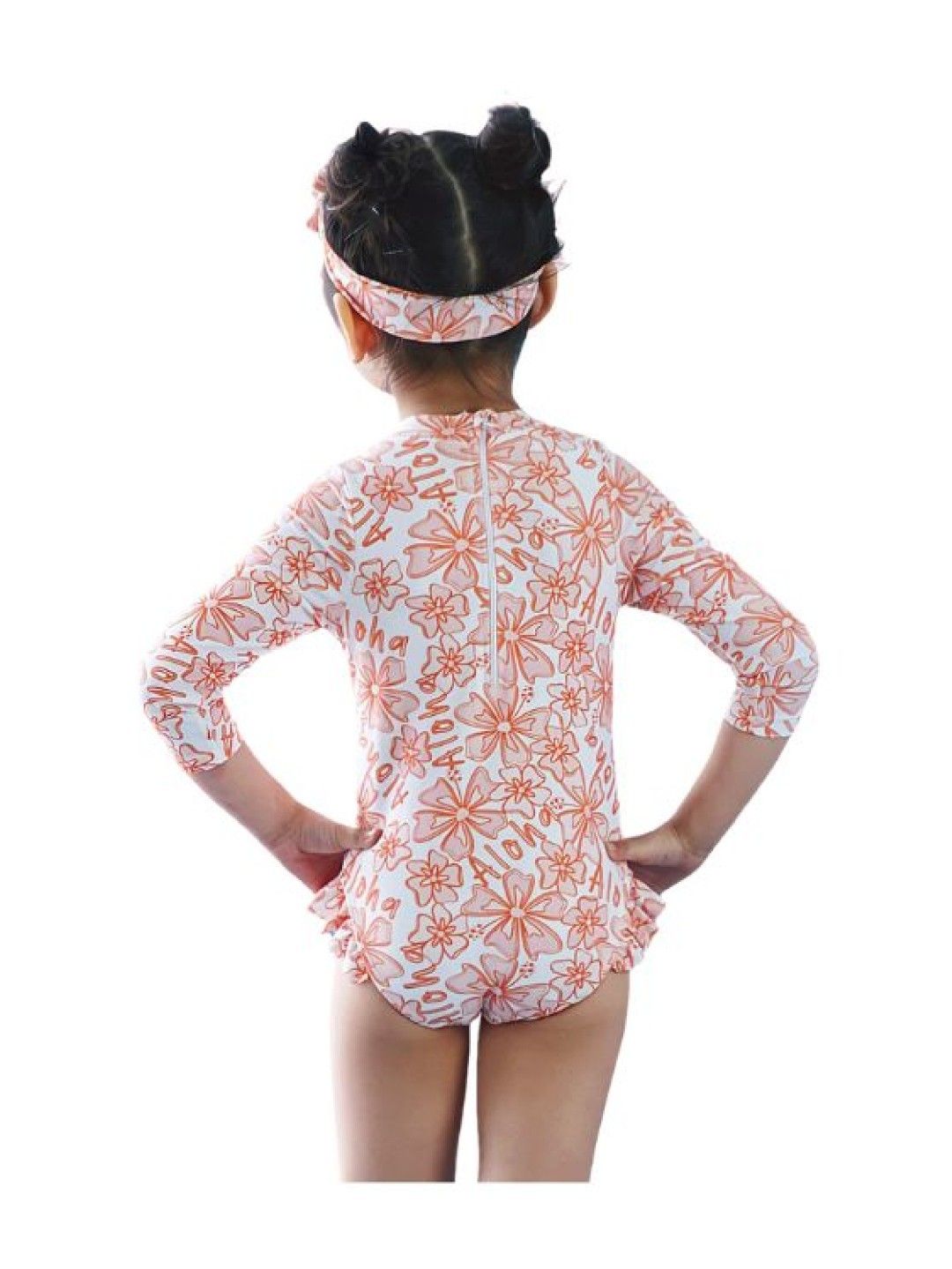 Little Paddler Swimsuit For Kids Little Mahlia One-Piece Rashguard (No Color- Image 3)