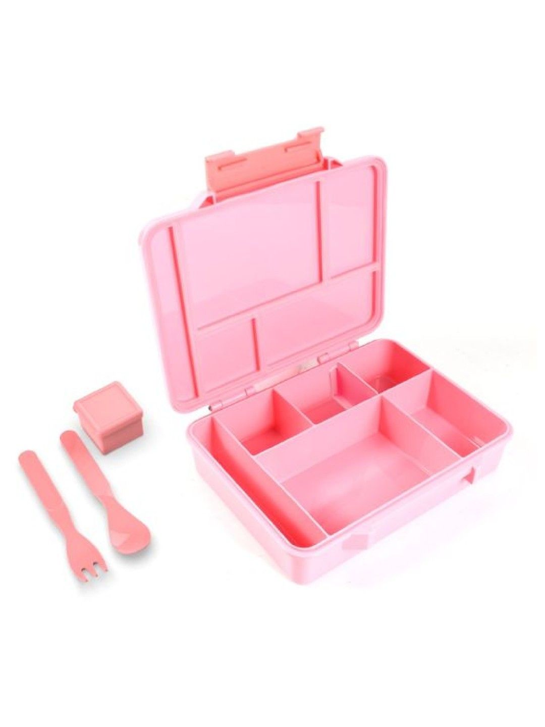 Mambo Mambo bento box with Spoon and Fork (Pink- Image 2)