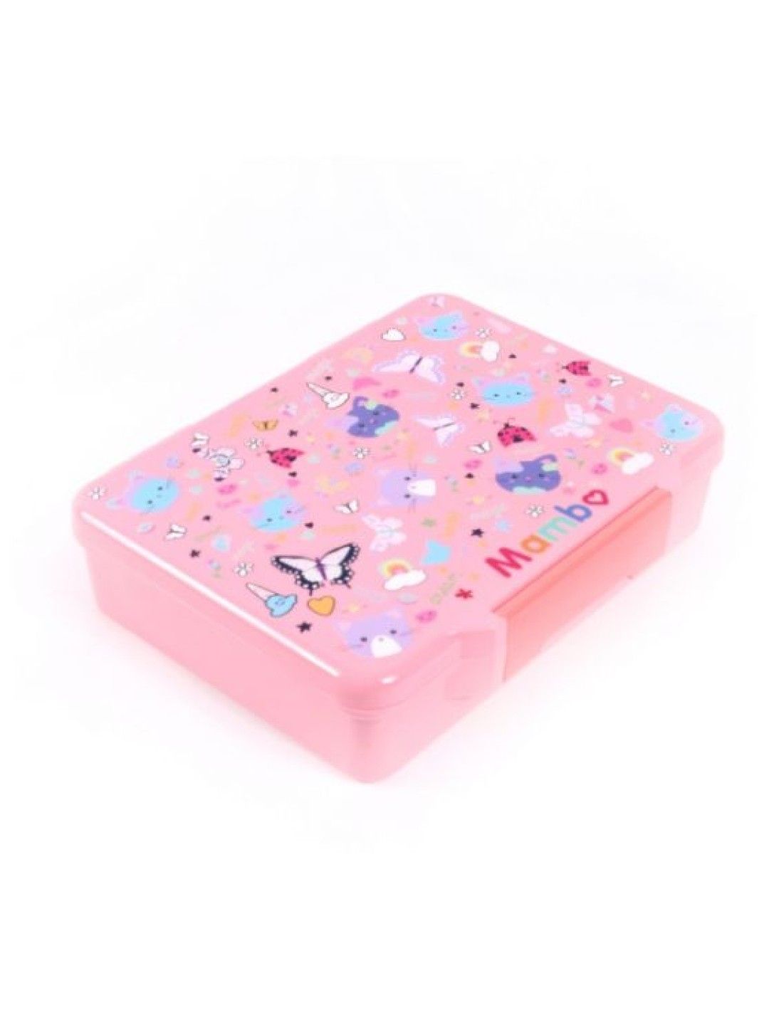 Mambo Mambo bento box with Spoon and Fork (Pink- Image 4)