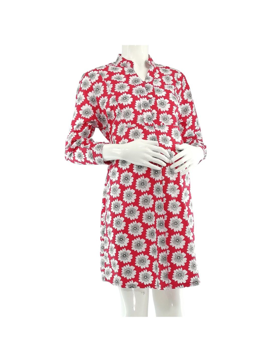 Mommy Plus Margaux Quarter Sleeve Dress (No Color- Image 1)