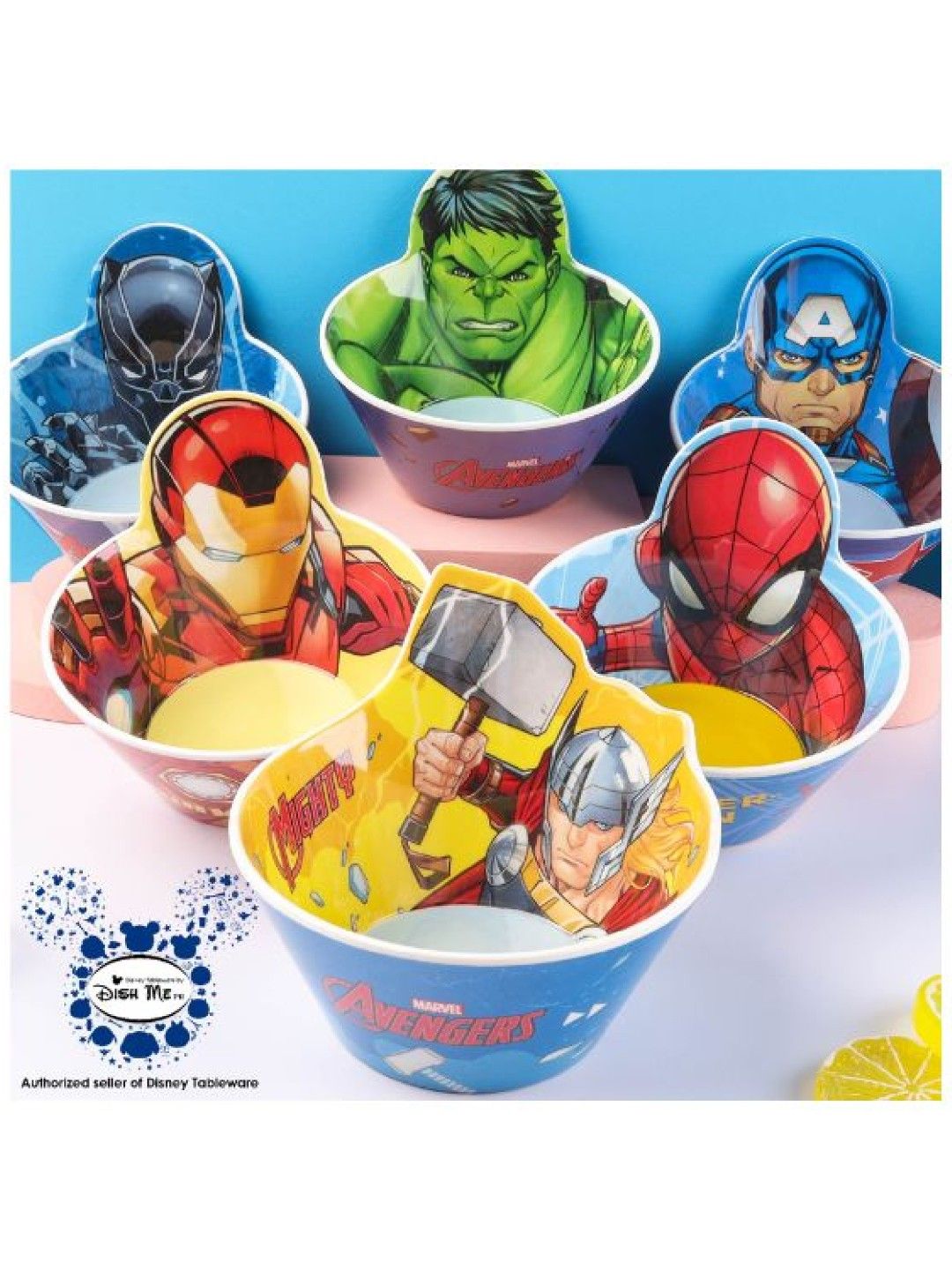 Dish Me PH Disney Incredible Hulk - 3D Model Bowl (No Color- Image 2)