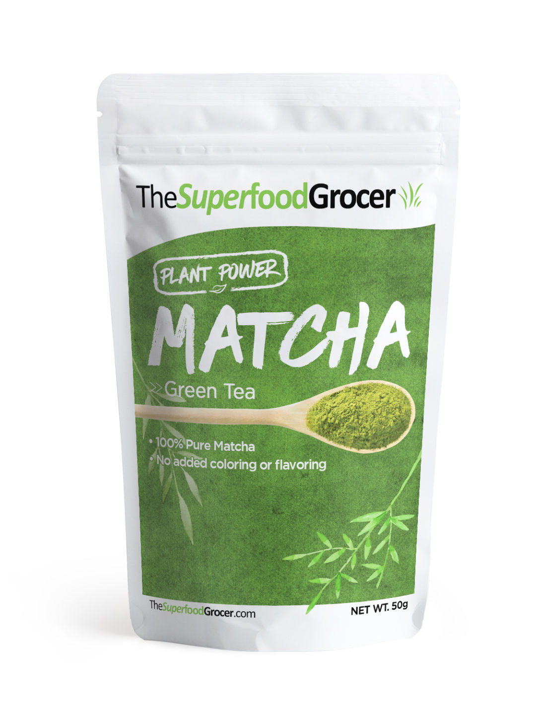 The Superfood Grocer Matcha Green Tea Powder (50 g)