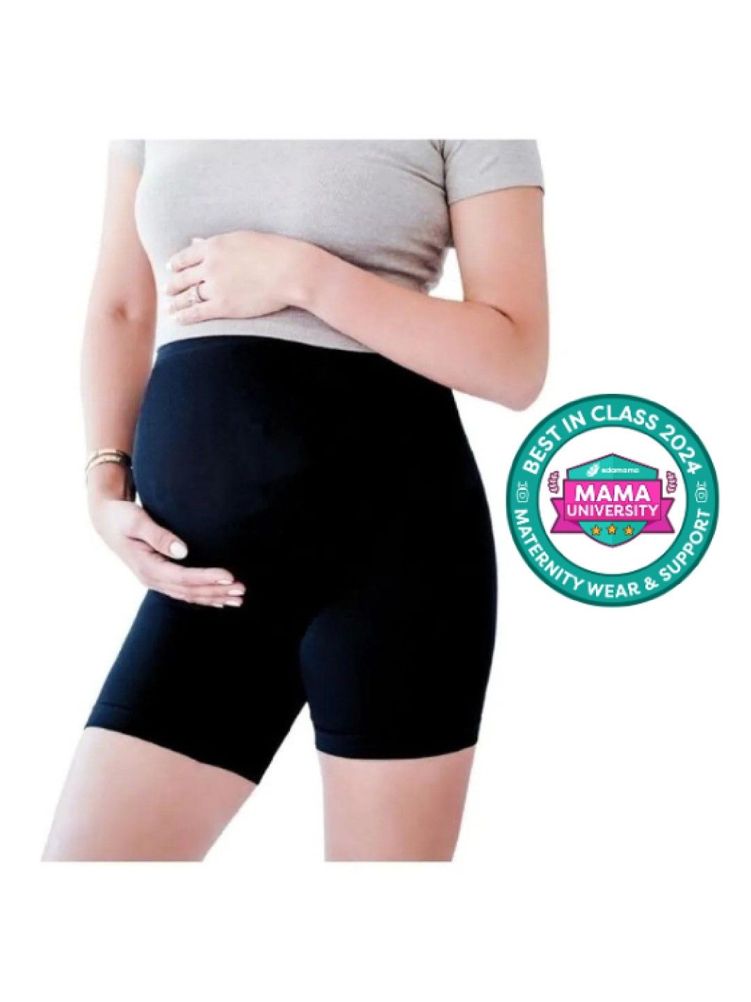 Carry-on Baby Maternity Lift and Support Biker Shorts