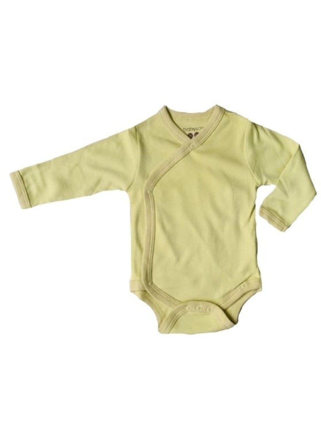 Babysoy Meadow Long Sleeves Kimono Bodysuit (No Color- Image 1)