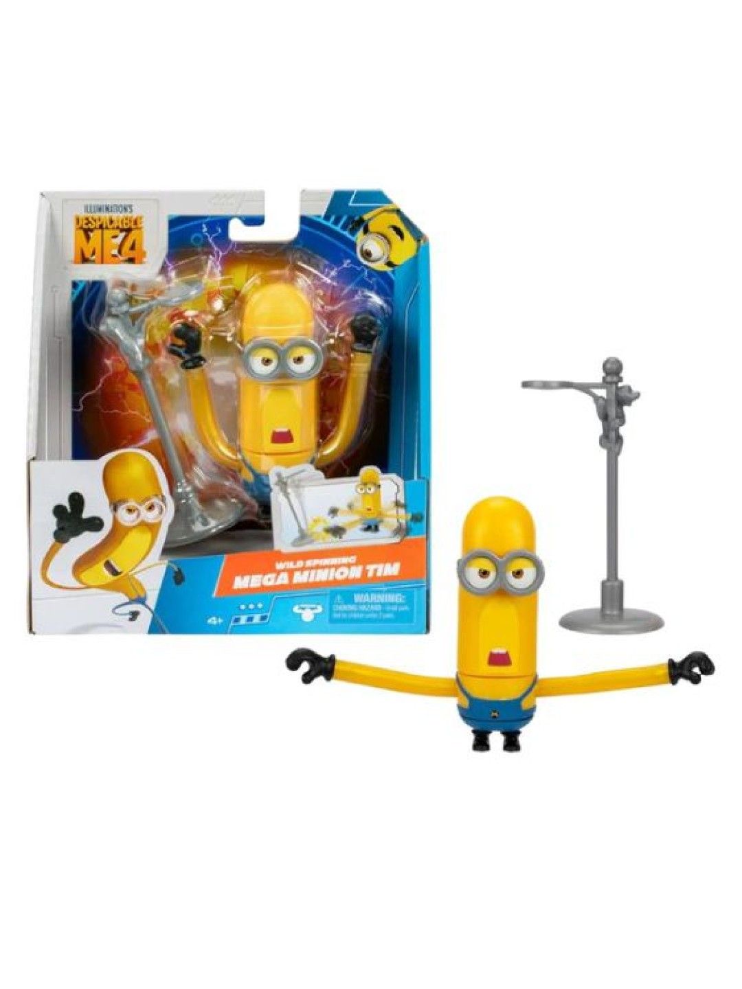 Despicable Me 4 Mega Minions Tim - Wild Spinning (No Color- Image 3)