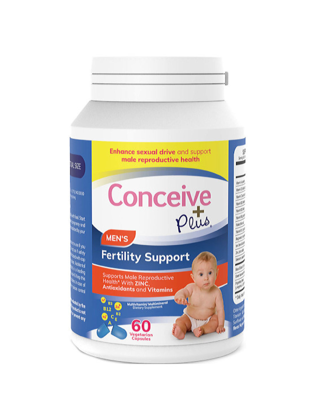 Conceive Plus Men's Fertility Support (No Color- Image 1)