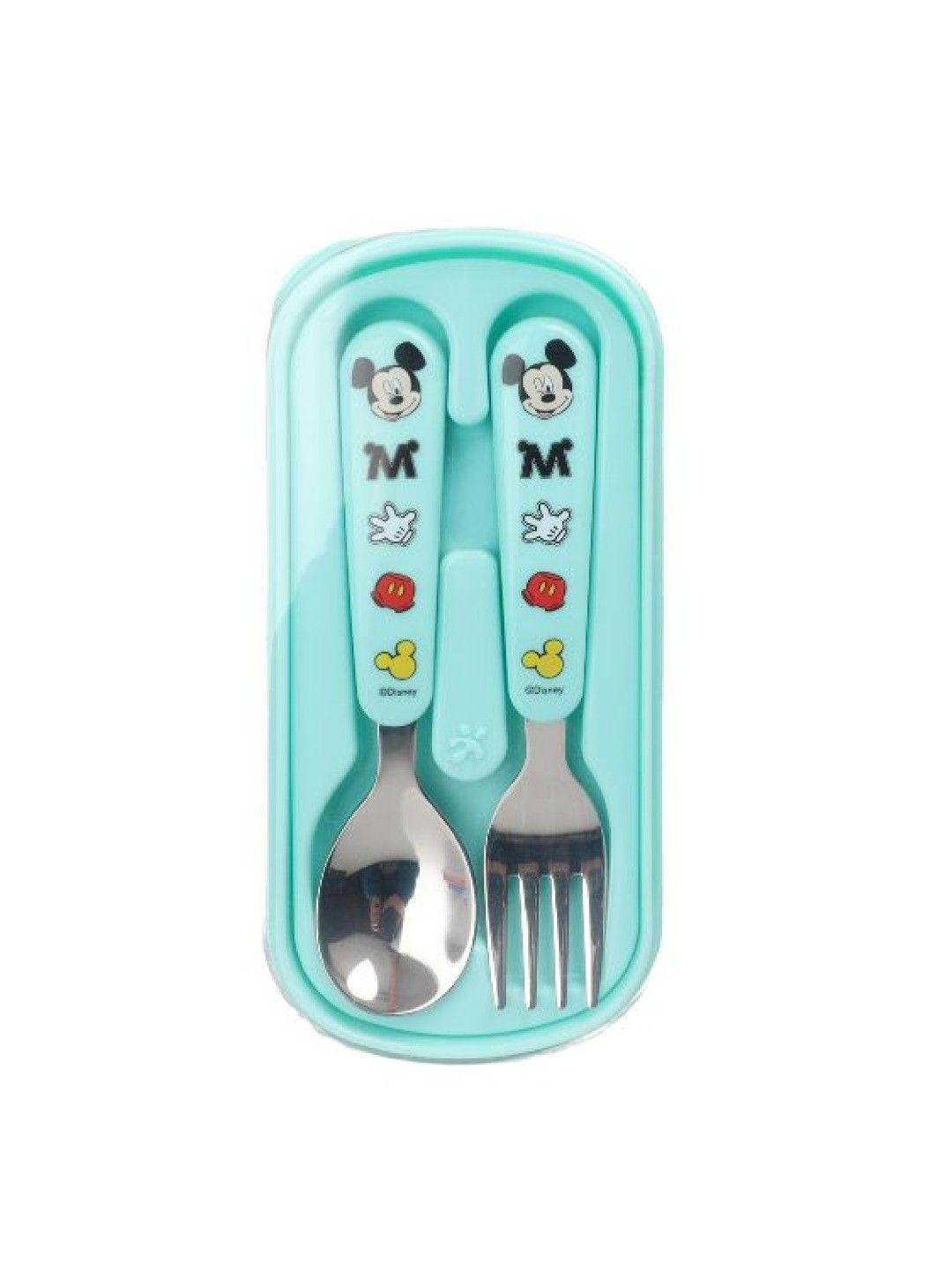 Dish Me PH Disney Mickey Mouse - Spoon & Fork Cutlery Set with Case (No Color- Image 1)