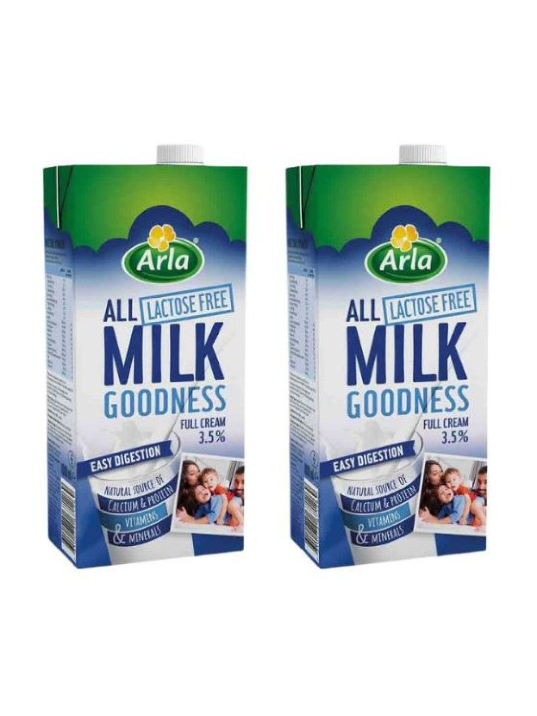 Arla Milk Goodness Lactose Free 1L x 2 pack (No Color- Image 1)