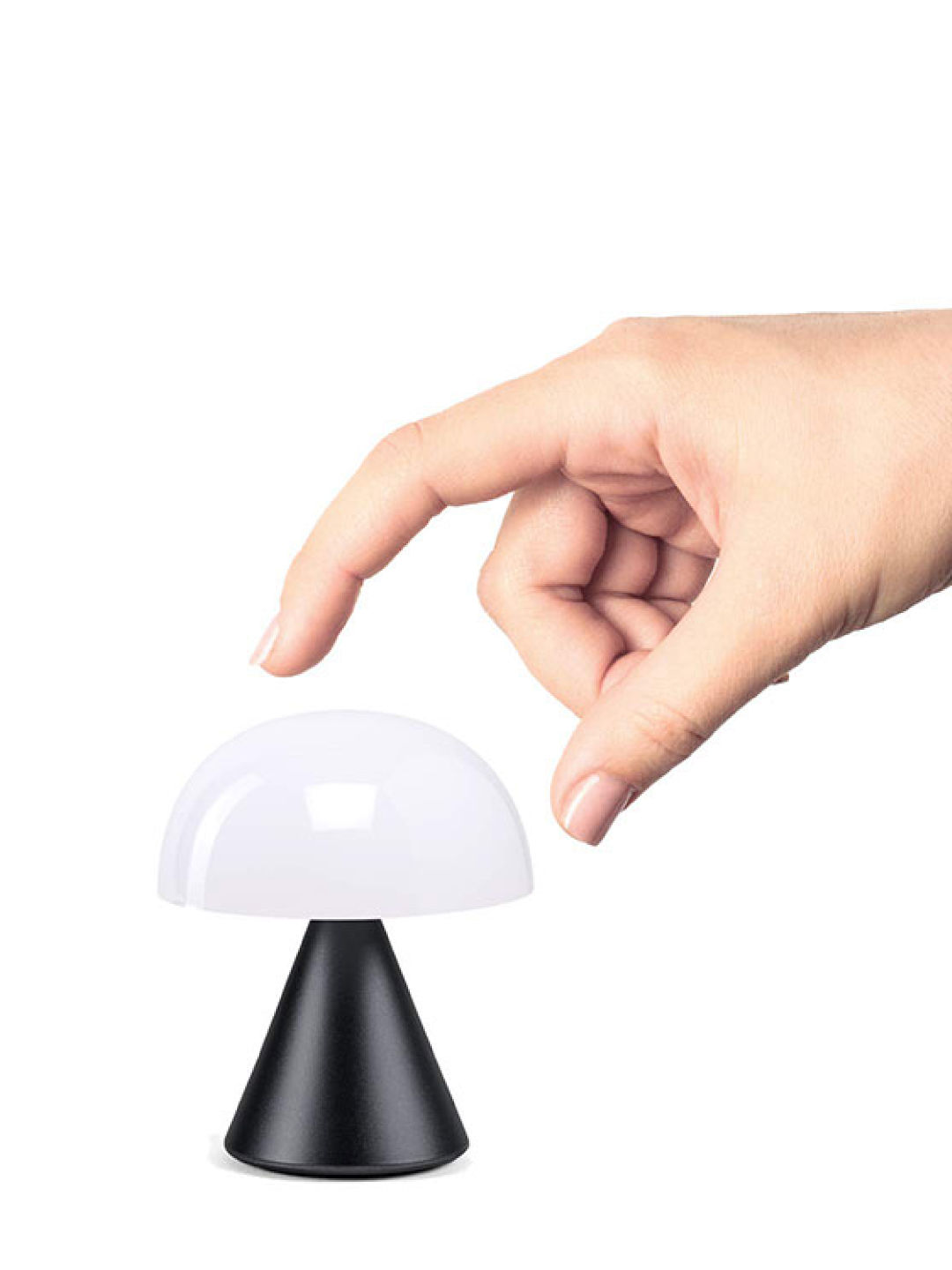 Lexon Mina Mini LED Lamp (Gunmetal- Image 2)