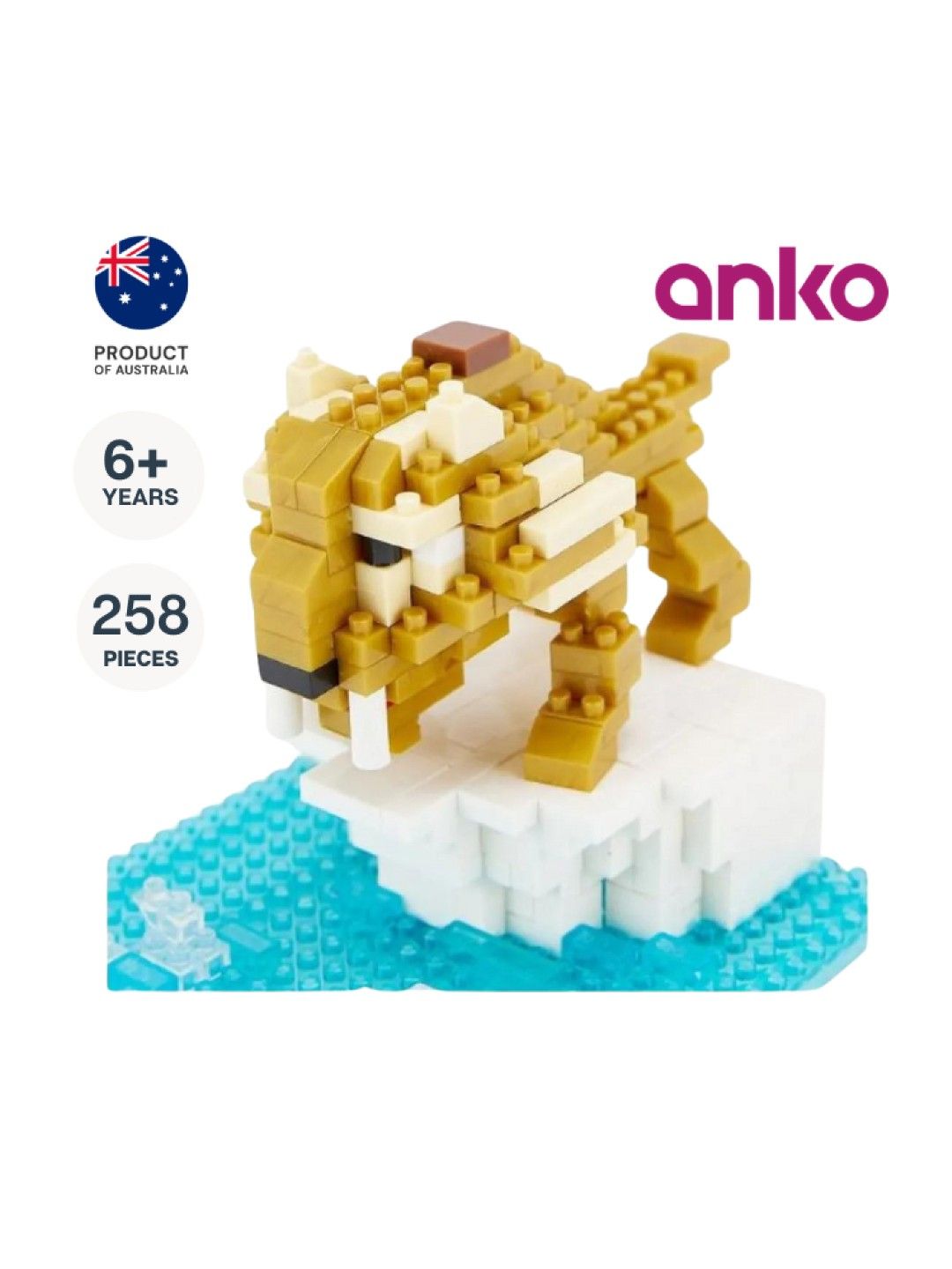 Anko Mini Blocks (Tiger- Image 1)