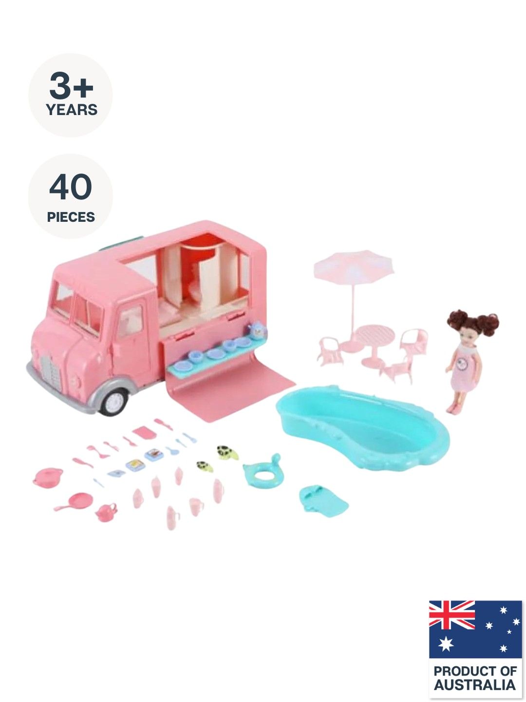 Anko Mini Campervan Set (No Color- Image 1)