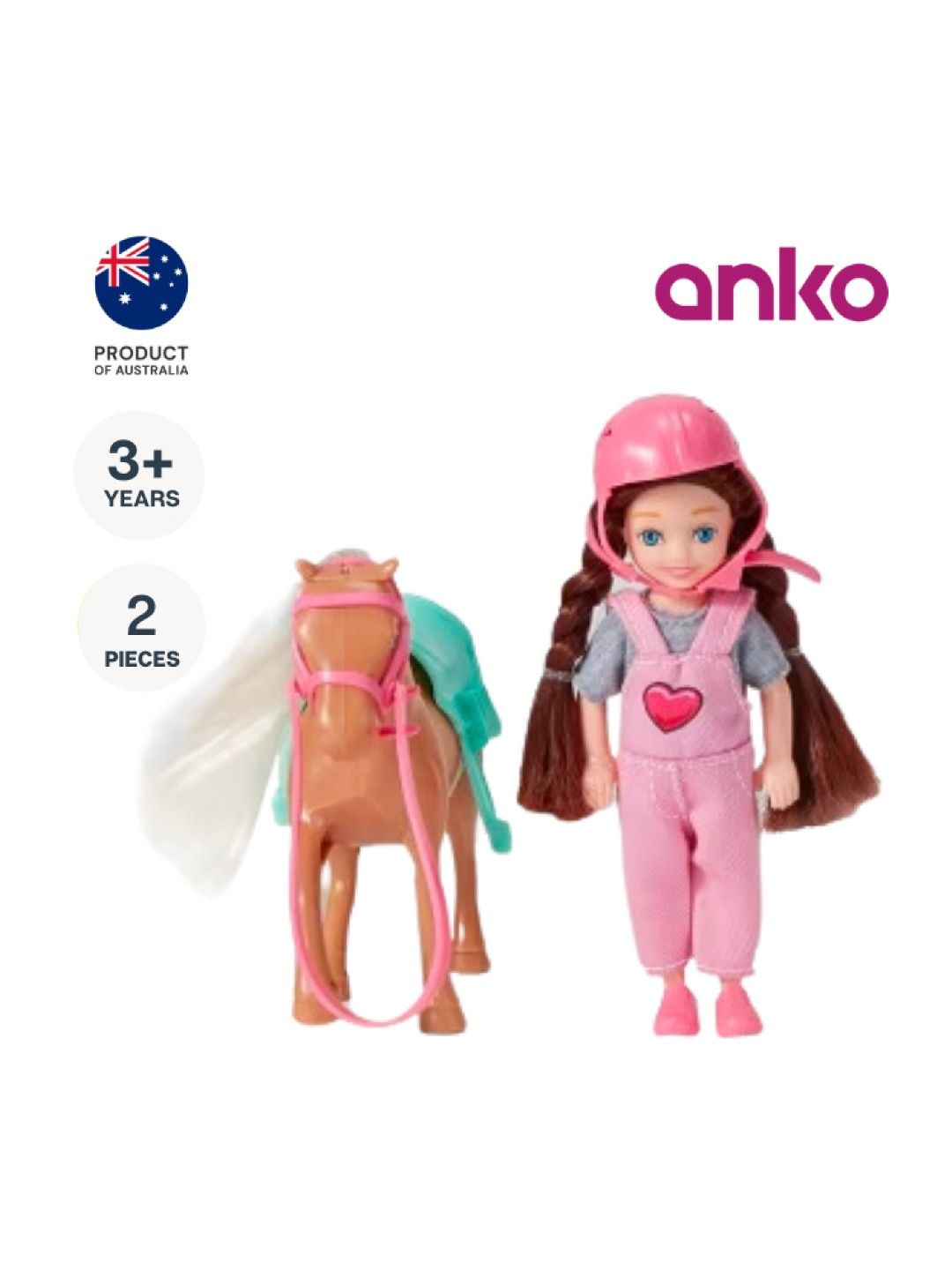 Anko Mini Doll and Pony