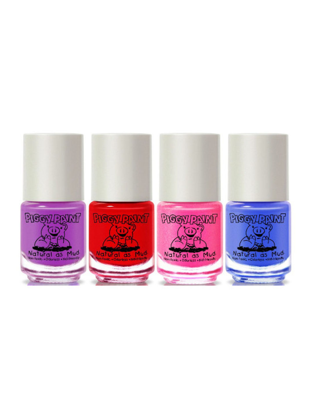 Piggy Paint Mini Scented Nail Polish (Set of 4) (No Color- Image 3)