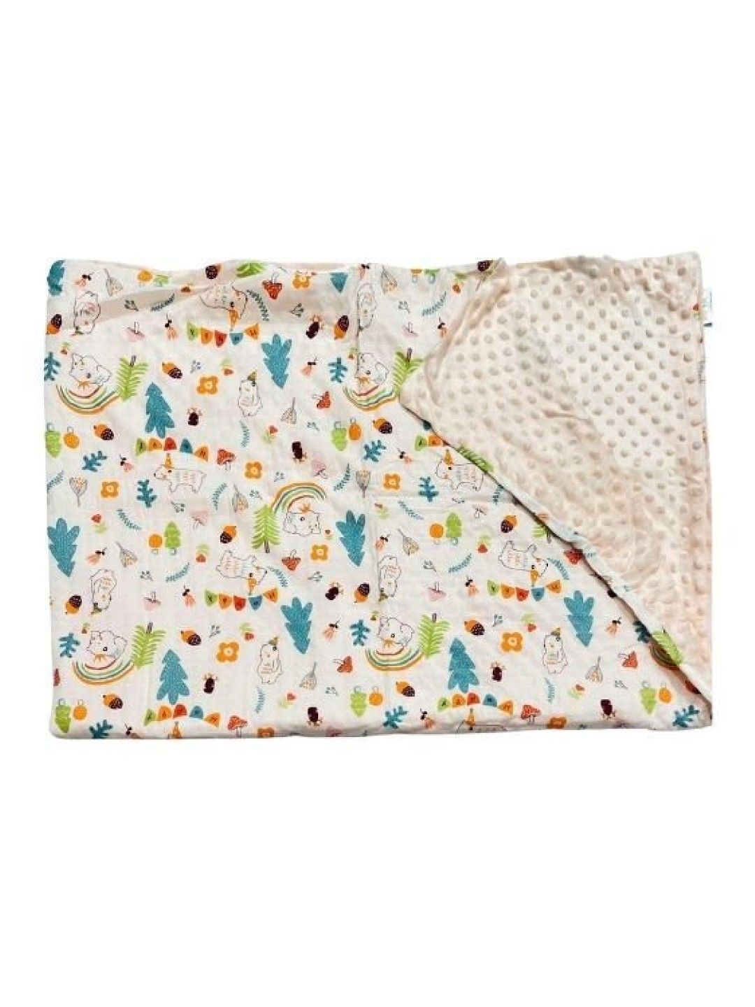 Sleepee PH Minky Dotted Blanket (Rainbow- Image 1)