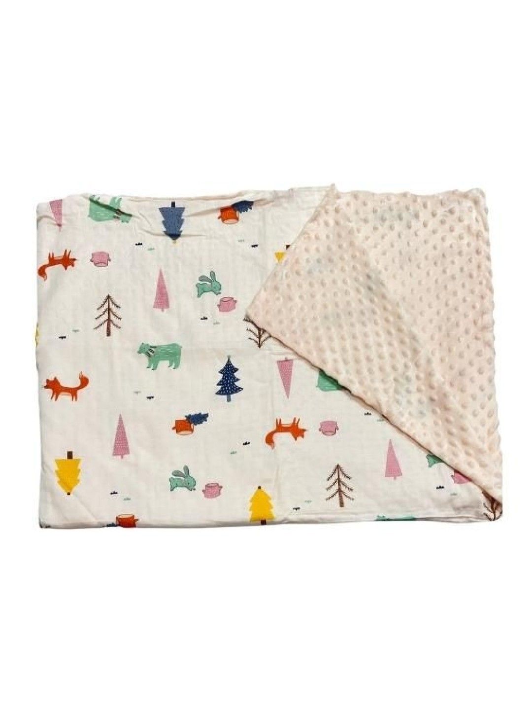 Sleepee Ph Minky Dotted Blanket (Trees- Image 1)