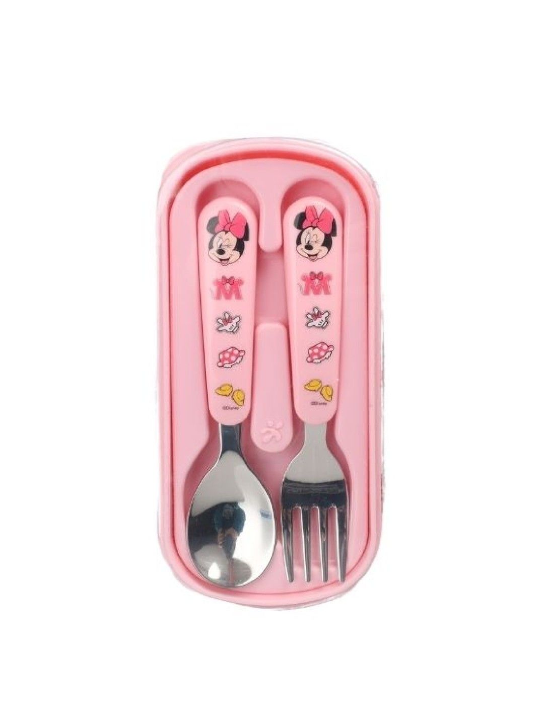 Dish Me PH Disney Minie Mouse - Spoon & Fork Cutlery Set with Case (No Color- Image 1)