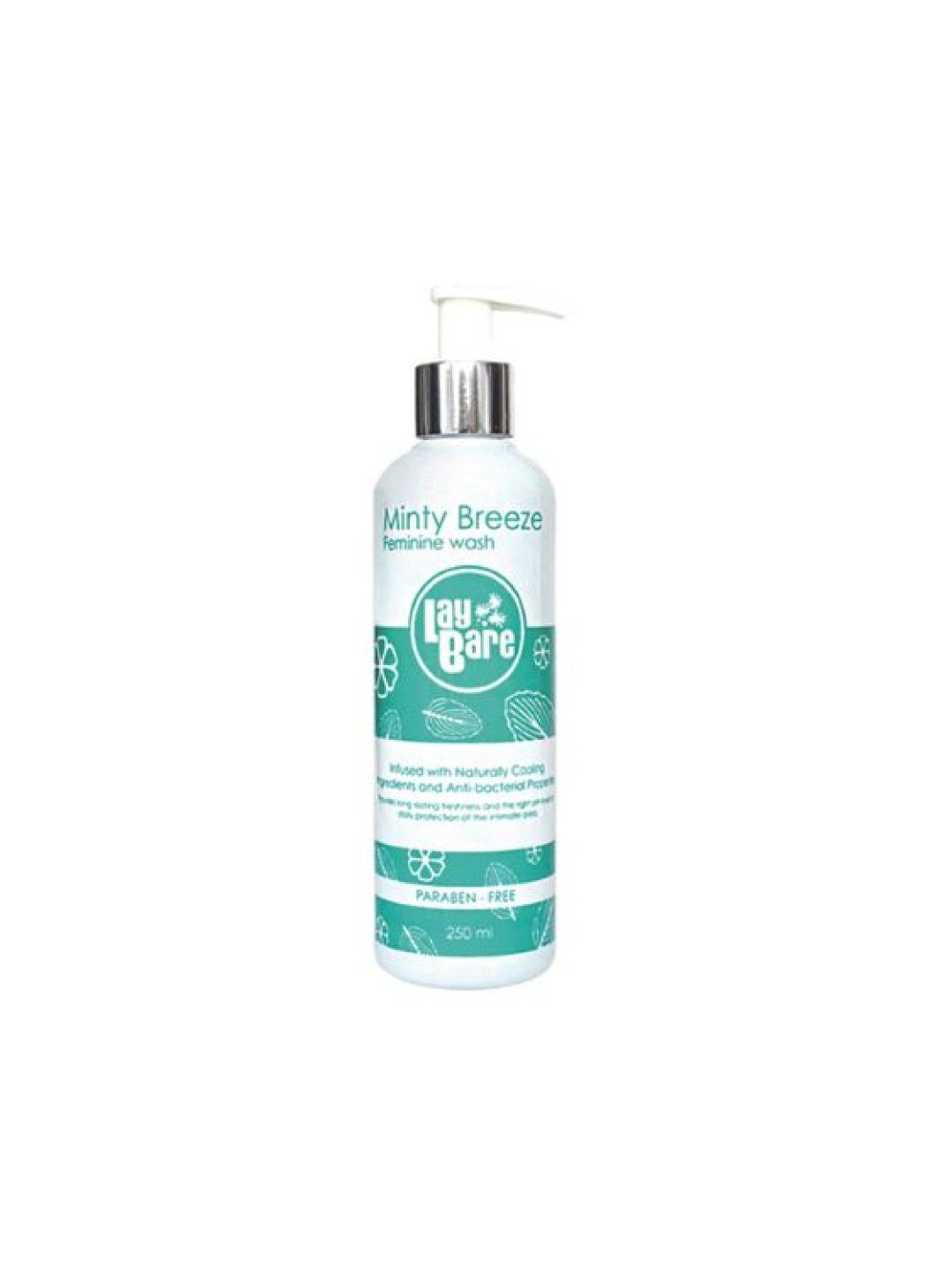 Lay Bare Minty Breeze Feminine Wash (230ml) (No Color- Image 1)