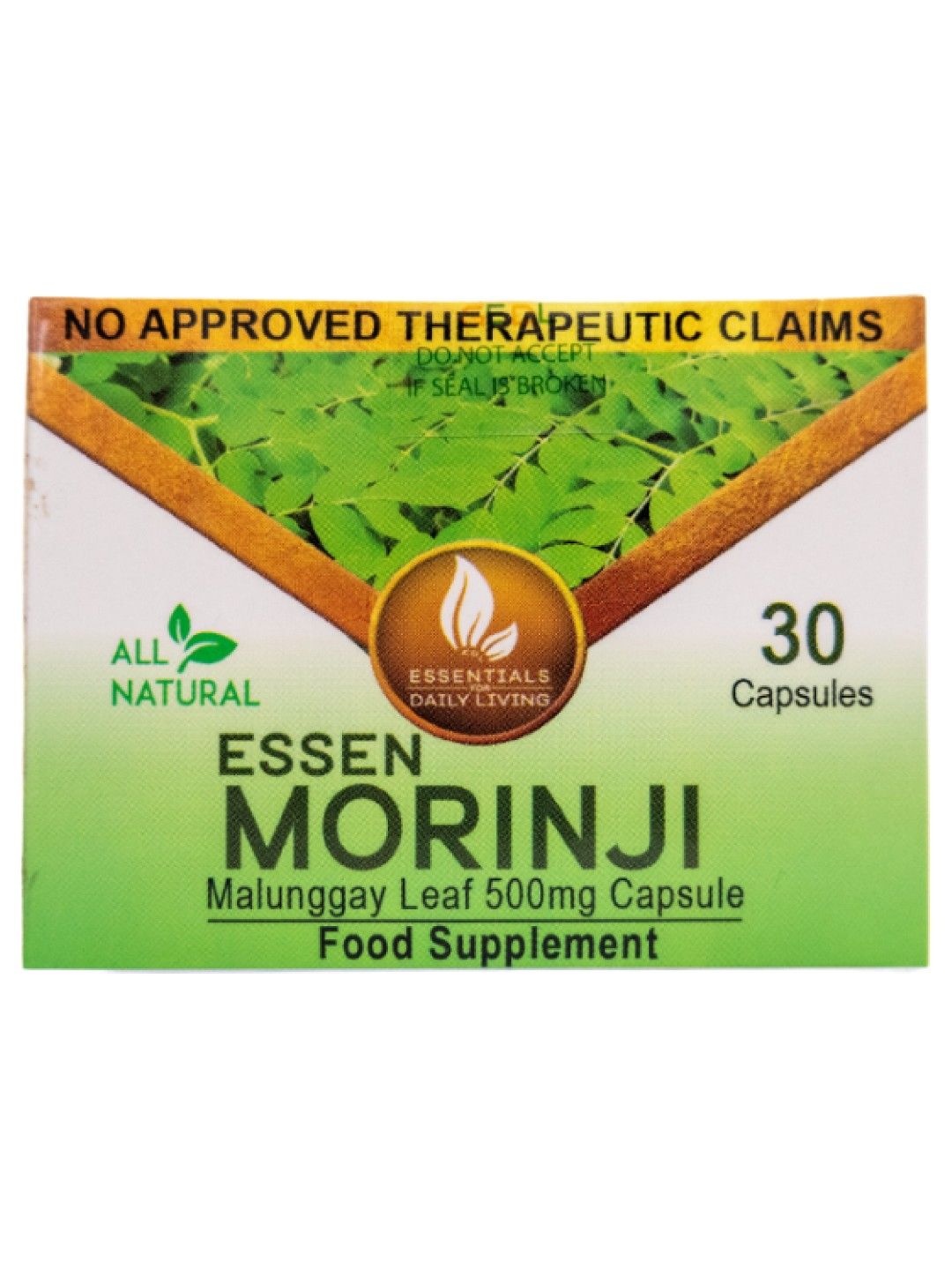 Essen Morinji Malunggay Leaf 500mg Capsule (30s)