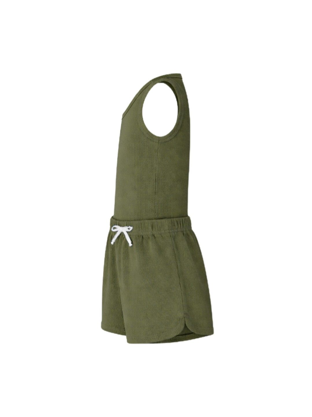 Bigbox.ph Ribbed Cotton Baby Boy Terno Set (Moss Green- Image 3)