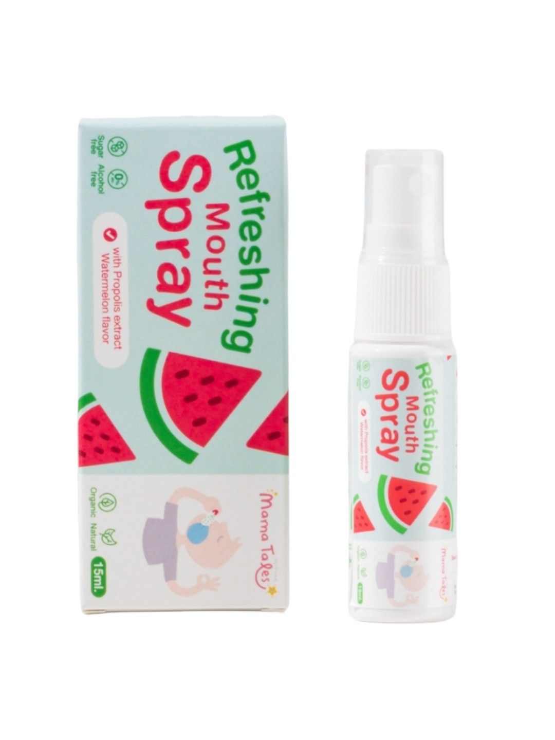 Mama Tales Refreshing Mouth Spray (15ml)