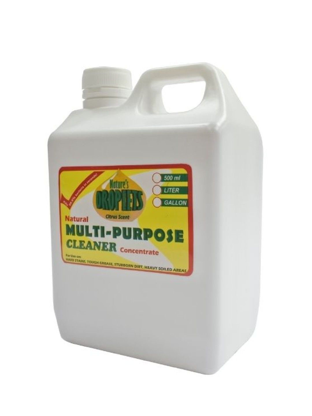 Natures Droplets Multi-Purpose Cleaner Concentrate (1L) (No Color- Image 1)