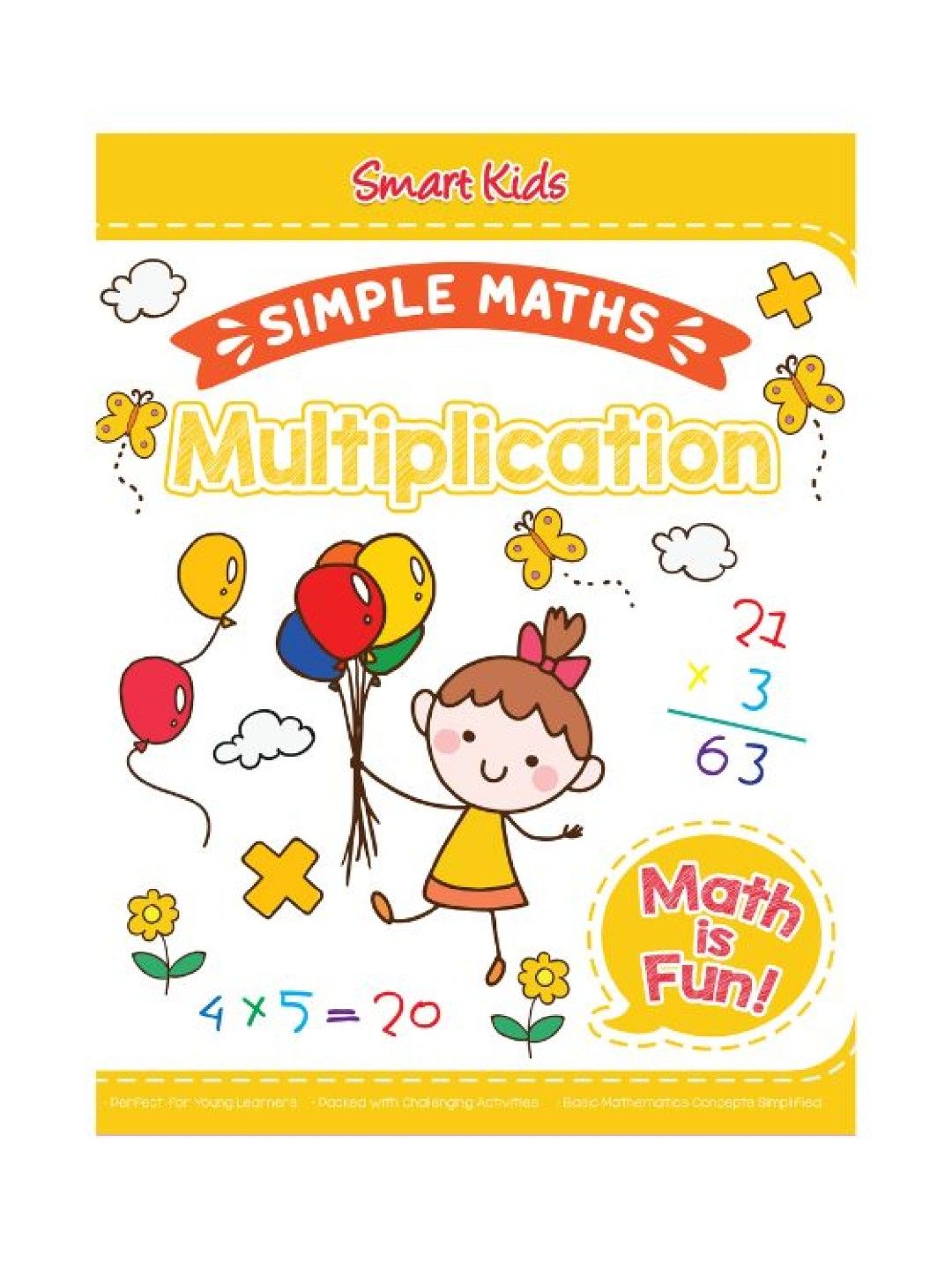 Learning is Fun Smart Kids Simple Maths - Multiplication