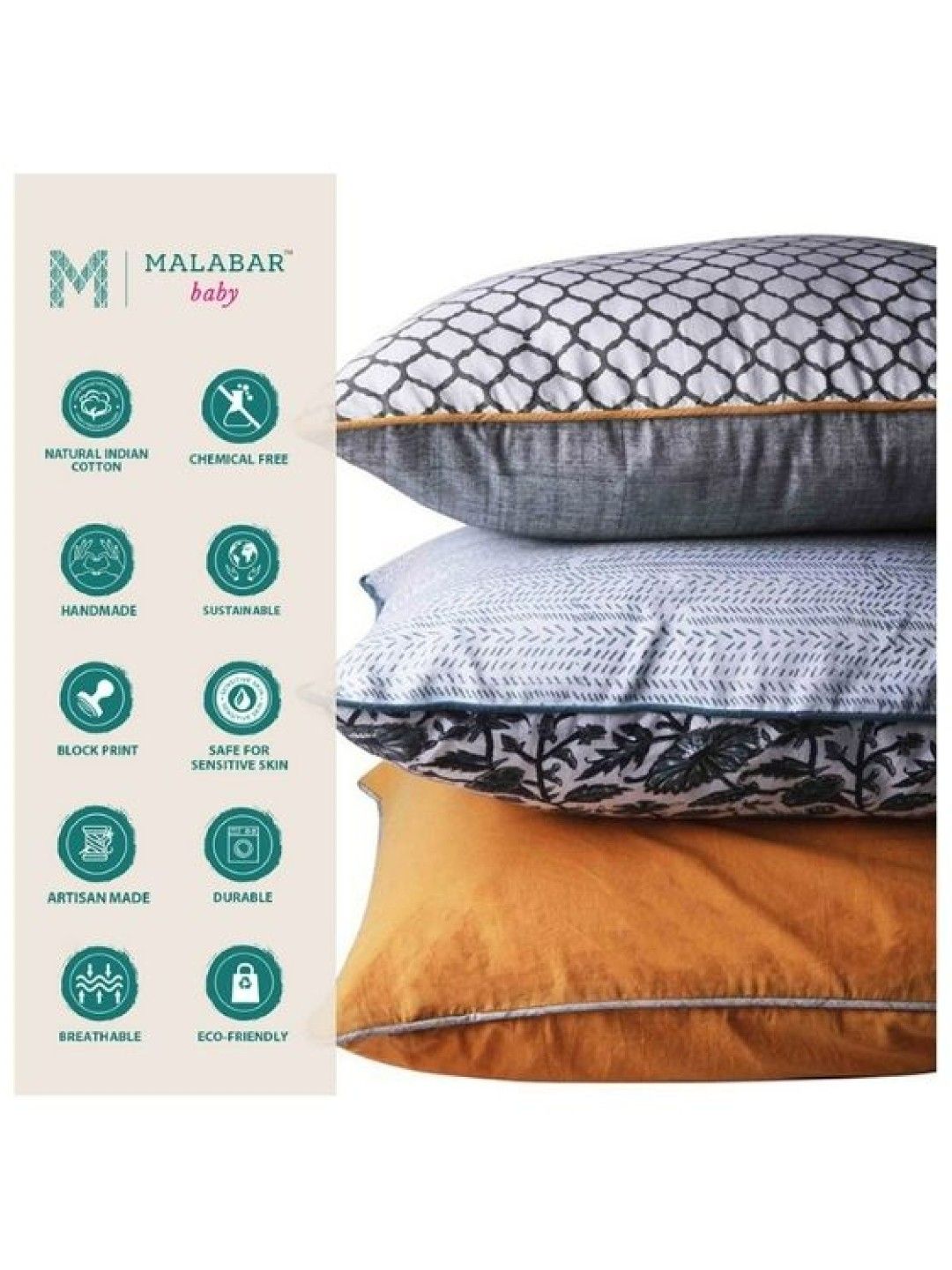 Malabar Baby Decorative Cushion (Cloud Off White- Image 2)